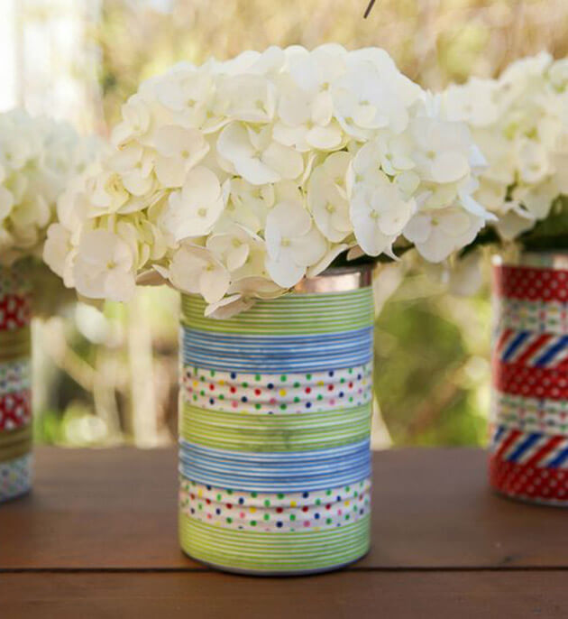 Diferentes formas de usar fita Washi Tape