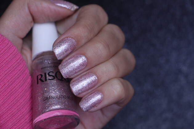 Esmalte Granulado Rosé Risqué