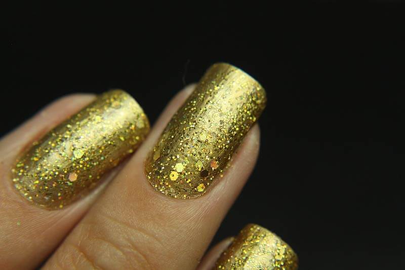 Esmalte Risqué - Gold Vibes e Disco D'Ouro