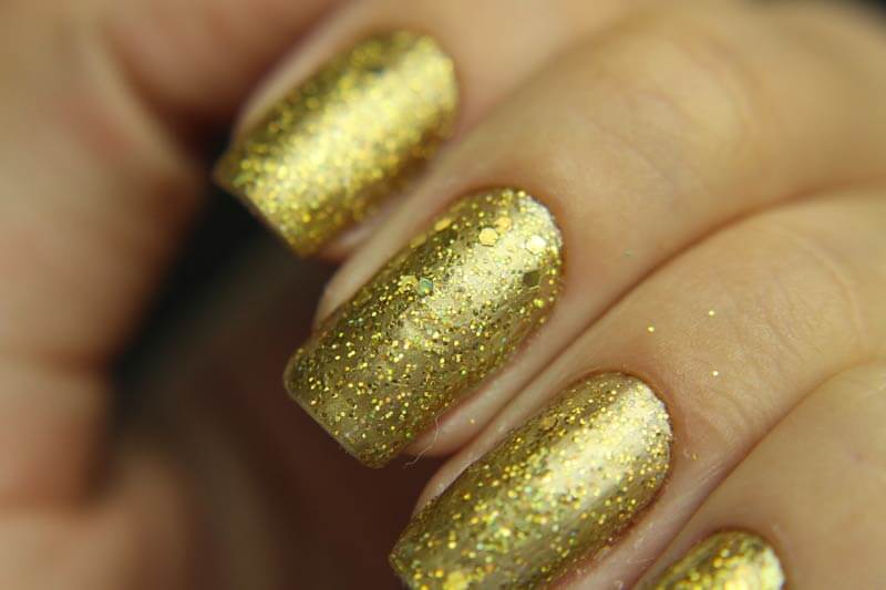 Esmalte Risqué - Gold Vibes e Disco D'Ouro