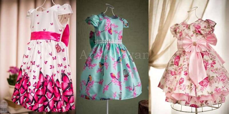 Presente para meninas vestido de festa infantil vestido menina roupa online