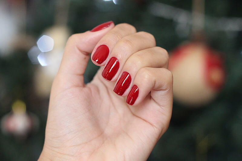 Esmalte para Arrasar no Natal esmalte vermelho avon 