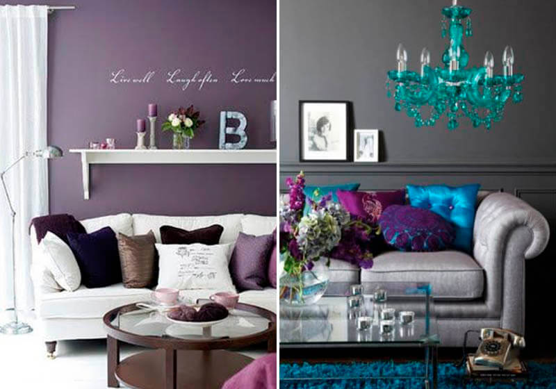 Como usar a cor Ultra Violet (Pantone 2018) na decoração