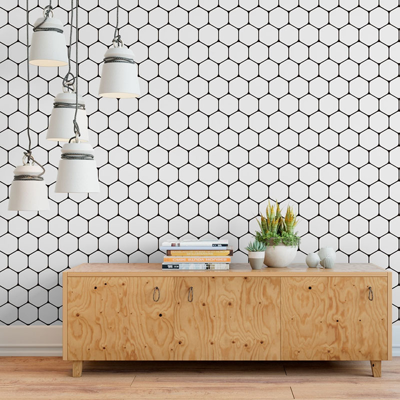 Decoração com formas geométricas - Hexágonos - confira as melhores dicas e inspirações para você decorar a sua casa com essa tendência chique e sofisticada! As melhores dicas #decor #decoracao #dicadecor #comodecorar #decoracaoquarto #decoracaosala #decoracaobanheiro