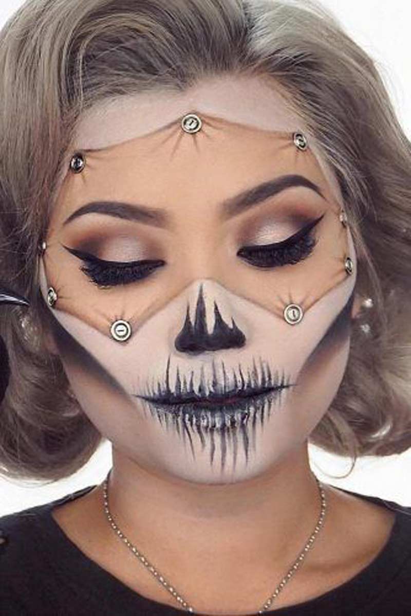 20 Maquiagens para o Halloween 2018 - maquiagens assustadoras para você fazer bonito em qualquer festa! Confira nossas sugestões de maquiagens para o dia das bruxas.
