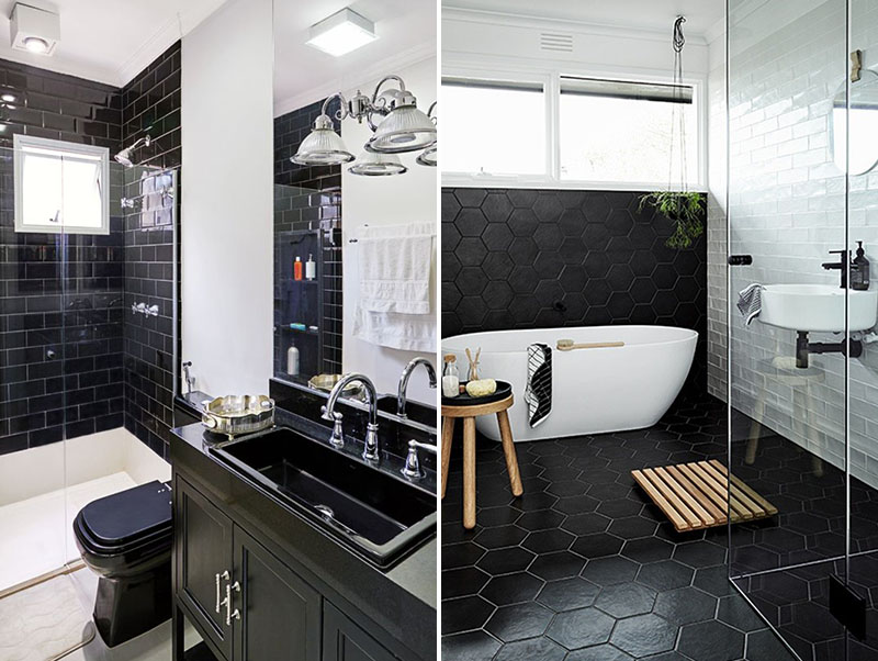 Banheiro preto e branco  - as melhores dicas e inspirações para banheiro com as cores preto e branco! Confiras nossas dicas e arrase na decoração do seu banheiro.