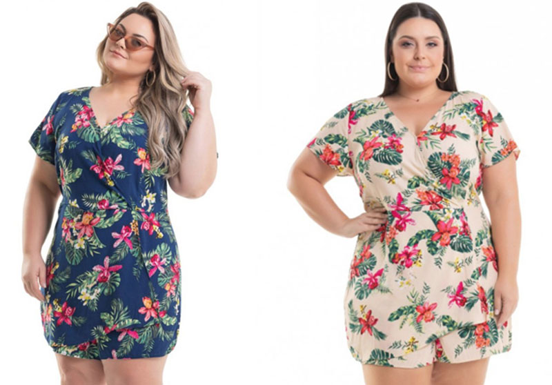 roupa verão plus size