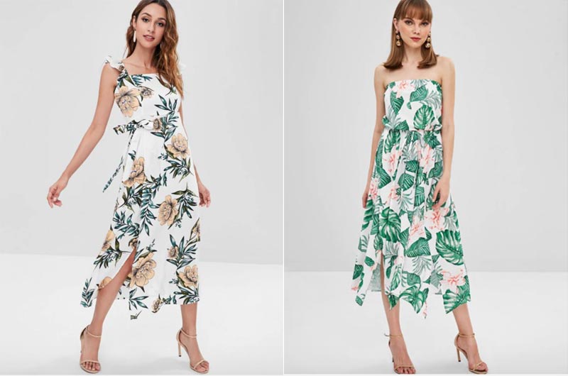 VESTIDOS COM ESTAMPA FLORAL - MODELOS DE VESTIDOS LINDOS PARA VOCÊ ARRASAR, VESTIDO FLORAL MIDI, VESTIDO FLORAL CURTO, VESTIDO FLORAL LONGO E VESTIDO FORAL PLUS SIZE