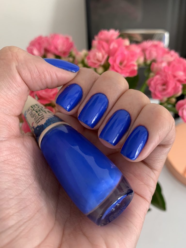 Cores de esmalte 2020 - Esmalte Azul - veja os detalhes de um LINDO esmalte azul da nova coleção Reconect da Impala! Boa cobertura e durabilidade.