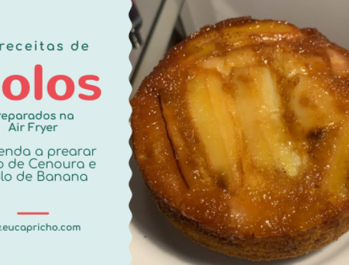 BOLO SIMPLES DE LIQUIDIFICADOR - 2 RECEITAS - aprenda a fazer um delicioso e fácil bolo de cenoura e um bolo de banana invertido! As melhores receitas para air fryer