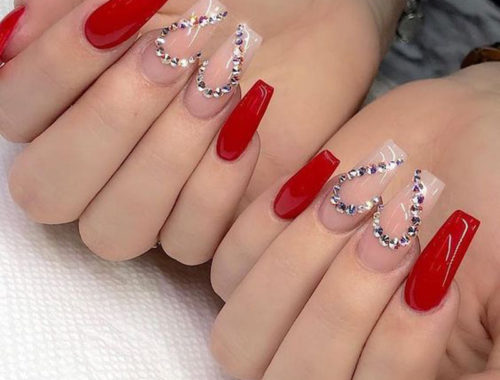 UNHAS VERMELHAS DECORADAS 2020