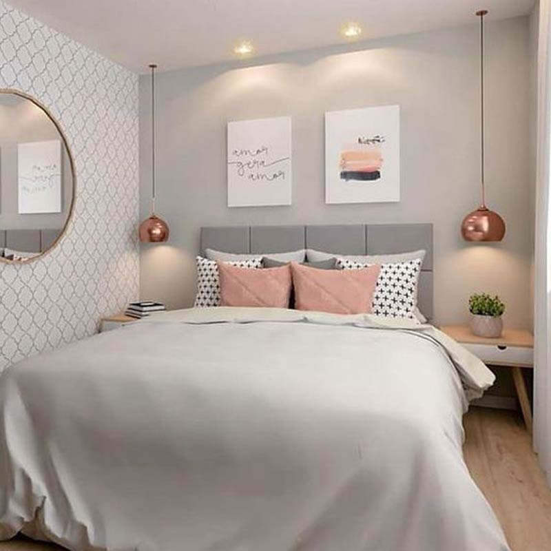 DECORAÇÃO QUARTO (PEQUENO FEMININO) - as melhores dicas e inspirações para você dar um UP no quarto mesmo sendo pequeno, veja como otimizar e deixá-lo lindo