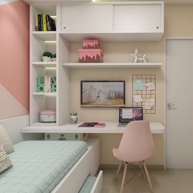 DECORAÇÃO QUARTO (PEQUENO FEMININO) - as melhores dicas e inspirações para você dar um UP no quarto mesmo sendo pequeno, veja como otimizar e deixá-lo lindo