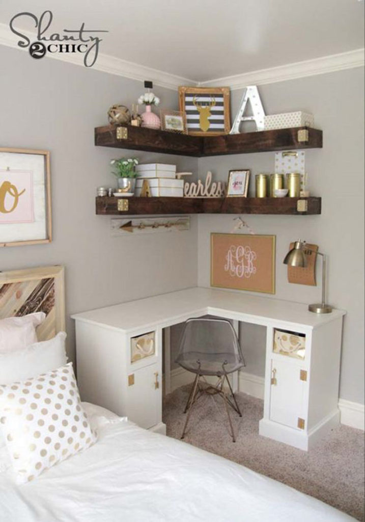 DECORAÇÃO QUARTO (PEQUENO FEMININO) - as melhores dicas e inspirações para você dar um UP no quarto mesmo sendo pequeno, veja como otimizar e deixá-lo lindo