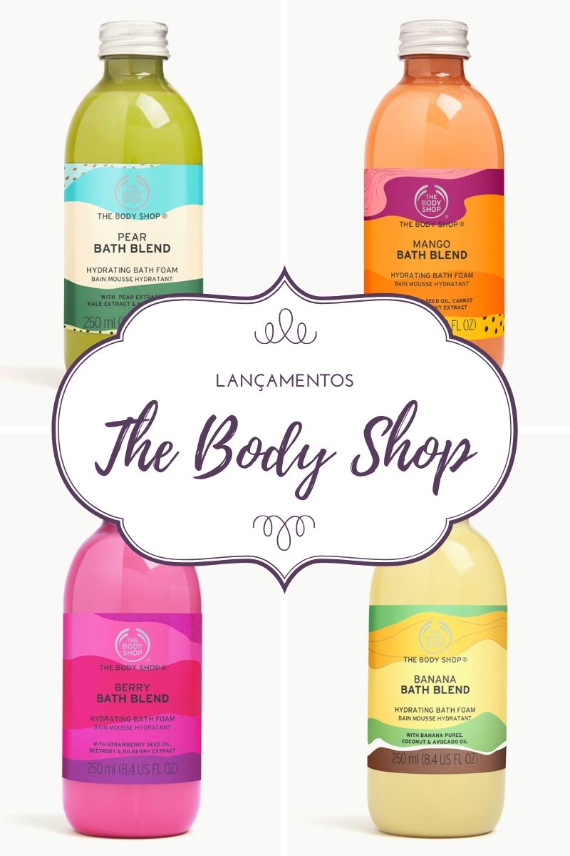 NOVAS BOMBAS DE BANHO The Body Shop | Lançamento